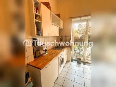 Tauschwohnung: 4 Zimmer in Nippes mit Garten
