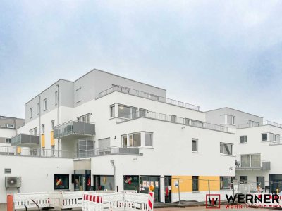 Neubau Erstbezug: Großzügige, helle 3,5-Zi-Whg, 111 m², Zentrum von Ellhofen, Terrasse, Hochparterre