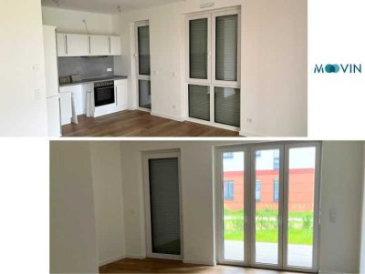 Exklusiver Neubau: 2-Zi.-Whg. im Nauener Wohnquartier mit EBK und Terrasse "WOHNEN AN DEN MÜHLENS...