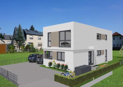 Projektierte Bauhausvilla im beliebten Eichwäldchen Oberursel