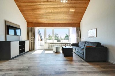 MÖBLIERT - WOHNUNG MIT WEITBLICK - Moderne Wohnung mit Balkon