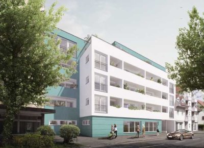 Betreutes Wohnen - Erstbezug mit EBK und Balkon: attraktive 1-Zimmer-Wohnung in Singen (Hohentwiel)