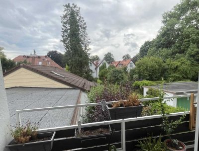 Gemütliche 2-Zimmer-Wohnung mit Blick ins Grüne