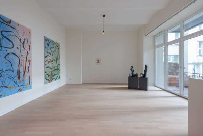 Exklusives Design-Loft mit Wohnen & Arbeiten in historischer Fabrikarchitektur in Berlin-Mitte