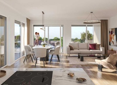 Schmuckstück! 3 ZKB Neubau-Mietwohnung in Rieden-Zellerberg / W1.1.2