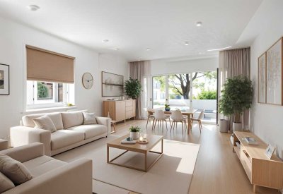Ideal geschnittene 2,5-Zimmer-Wohnung mit Südbalkon in begehrter, nobler Lage