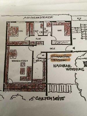 3 Zimmer Wohnung mit Balkon und Terrasse in Bergisch Gladbach