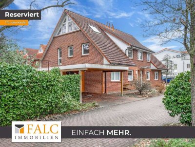 Reserviert! Stilvolle Maisonette mit Studio in begehrter Sackgassenlage in Oldenburg - Kreyenbrück