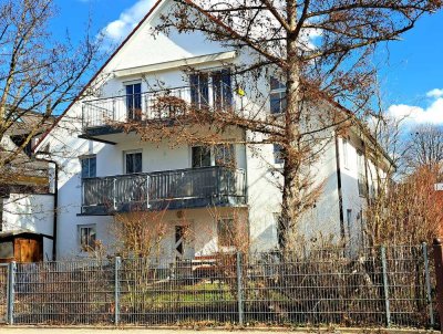 Nähe Michaelibad: Ruhige 3-Zi.-Wohnung, auch möbliert zu vermieten, mit Balkon u. TG-Stellplatz