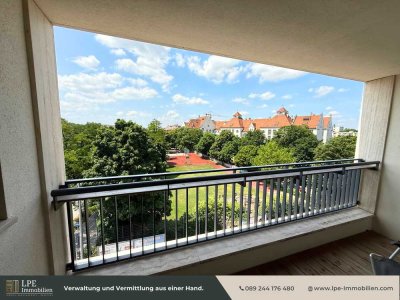 ⓁⓅⒺ Stylisches City-Refugium mit Blick & Design – 3-Zimmer-Highlight in München-Neuhausen