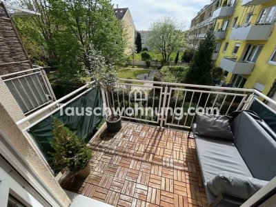 Tauschwohnung: Schöne helle 2-Zi Wohnung, 5 Min zur U-Wettersteinplatz