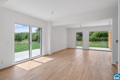 Grün. Hell. Familienfreundlich. Willkommen in Ihrem neuen Zuhause!