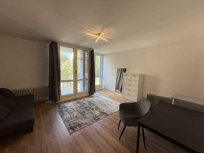 Helle 1-Raum Wohnung mit EBK und Balkon 18