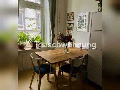 Tauschwohnung: Schöne Altbauwohnung mit Balkon in St. Georg