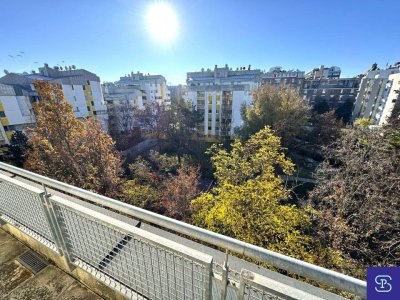 Provisionsfrei: Unbefristete 65m² DG-Wohnung + 2 Terrassen mit Grünblick - 1100 Wien