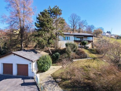 Unverbaubarer Panoramablick am Gedersberg: Ihr Traumhaus mit Erweiterungspotential in TOP Lage