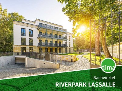 Luxuriöse Wohnung mit Blick aufs Wasser, Terrasse, 2 Bäder, Gäste-WC, HWR u.v.m.