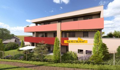 Ideale 2-Zi Gartenwohnung in den STADTTERRASSEN PEUERBACH - provisionsfrei! ** JETZT FRÜHKÄUFER-RABATT!**