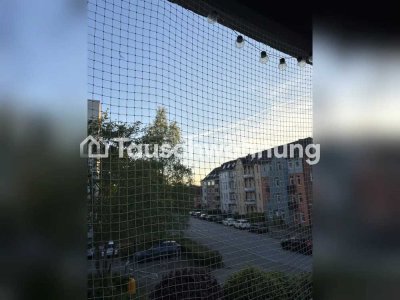 Tauschwohnung: Helle 2 / 2,5 Zimmer Wohnung zwischen Südfriedhof und Hassee