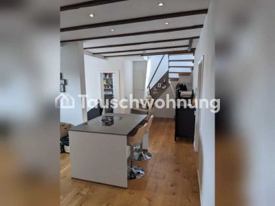 Tauschwohnung: Wunderschöne Wohnung mit Dachterasse im Belgischen Viertel