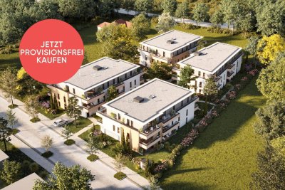 PROVISIONSFREI! 3-Zimmer-Dachwohnung | Rundum-Terrasse | Lichtdurchflutet mit viel Freiraum