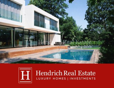 Lichtdurchflutete erhabene Architektenvilla mit Blick auf den Pötzleinsdorfer Schlosspark