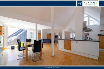 Außergewöhnlich und großzügig Wohnen - Maisonette über den Dächern der Villinger Innenstadt