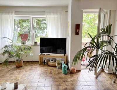Schildgen - großzügige Dreizimmerwohnung mit Balkon, Hochparterre