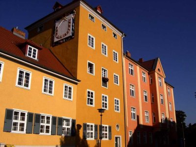 WG geeignete gemütliche Wohnungmit Echtholzfußboden - EBK - im Stadtteil West