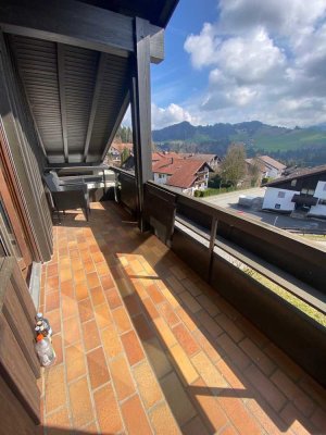Gemütliche 2-Zimmer-Wohnung in Oberstaufen