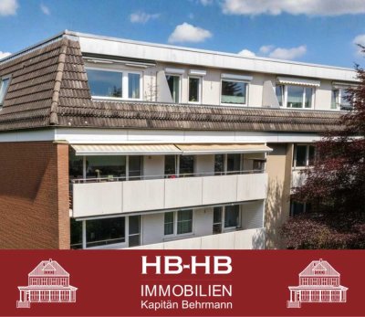 Wohnen am Osterdeich: Großzügige 4-Zimmer-Wohnung mit Panoramablick & Garage