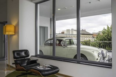 Loft mit Autoaufzug und parken auf der Etage, 175 m², 3 Zimmer, große Terrasse, Provisionsfrei
