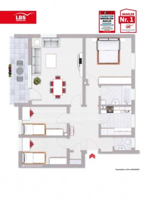 Sofort frei!  Ideal für die kleine Familie, raus aus der Miete ins Eigentum