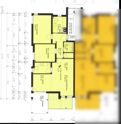 Helle 3-Zimmer Wohnung mit Terrasse, Keller & Tiefgarage