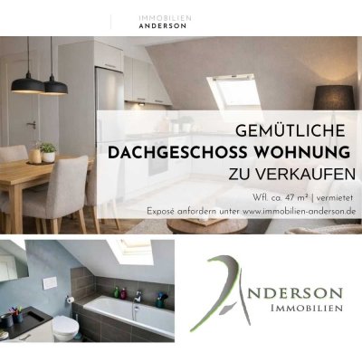 gemütliche, sanierte Dachgeschoss Wohnung in zentraler Lage