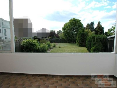 FLATmix.de / Möblierte 2-Zimmer-Küche-Bad-BALKON-Whg im EG eines Privathauses.