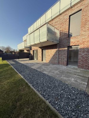 2-Zimmer-EG-Wohnung, großer Terrasse, Aufzug, Tiefgarage, uvm.