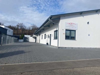 Luxuriöses Einfamilienhaus mit Gewerbehalle in Gomaringen