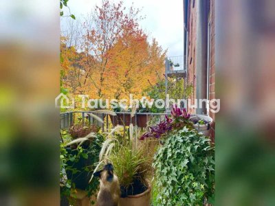 Tauschwohnung: Günstige 2-Zimmer Wohnung mit großem Balkon Nähe Hasselbrook