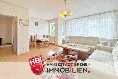 Huchting / Vermietete 3-Zimmer-Wohnung mit Loggia und Einbauküche