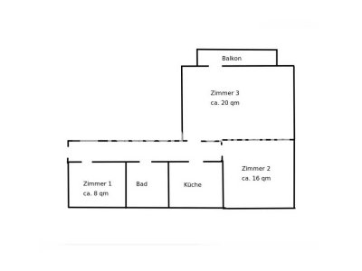 Tauschwohnung: 3-Zimmer-Wohnung in Regensburg zum Tausch