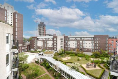 Möblierte 2-Zi.-Wohnung mit Skyline-Blick & sofortiger Vermietbarkeit – Top für Kapitalanleger
