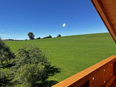 2 Zimmer-DG-Wohnung mit Traumblick ins Grüne in Ellbach