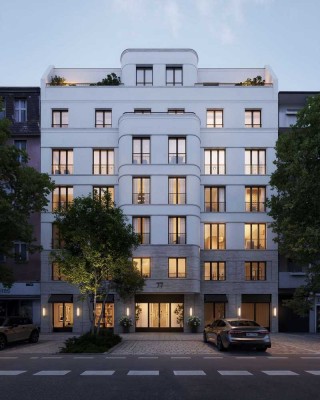Großzügiger Neubau-Erstbezug mit 3 Zimmern und Terrasse im Güntzelkiez