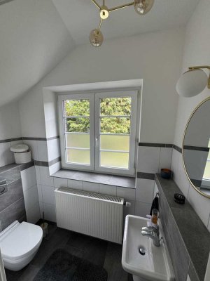 Wohnung in Neuss-Rosellerheide, nah an Düsseldorf. Terrasse, Garage,  Natur und Ruhe