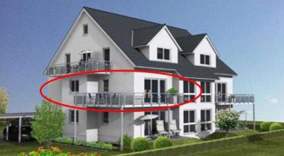 Exklusive, neuwertige 3-Zimmer-Wohnung mit Balkon und EBK in Hirschaid
