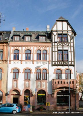 Neu sanierte 1-Raum-Wohnung im Erdgeschoss mit Fußbodenheizung