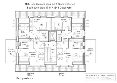 WE6 - Dachgeschosswohnung mit Balkon