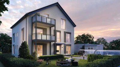 Neubau-Cool Wohnen für Studenten in Darmstadt, 1 Zimmer-Apartment,möbliert,mit Terrasse