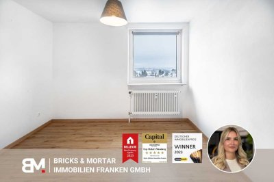 Lichtdurchflutete 2-Zimmer-Wohnung mit Traumaussicht in Erlangen